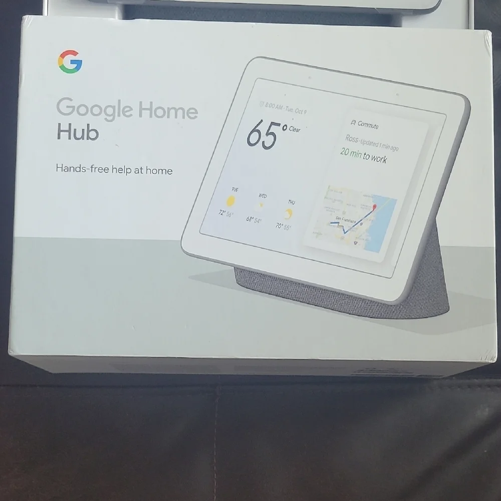 Google White Tablet with Sleek Design